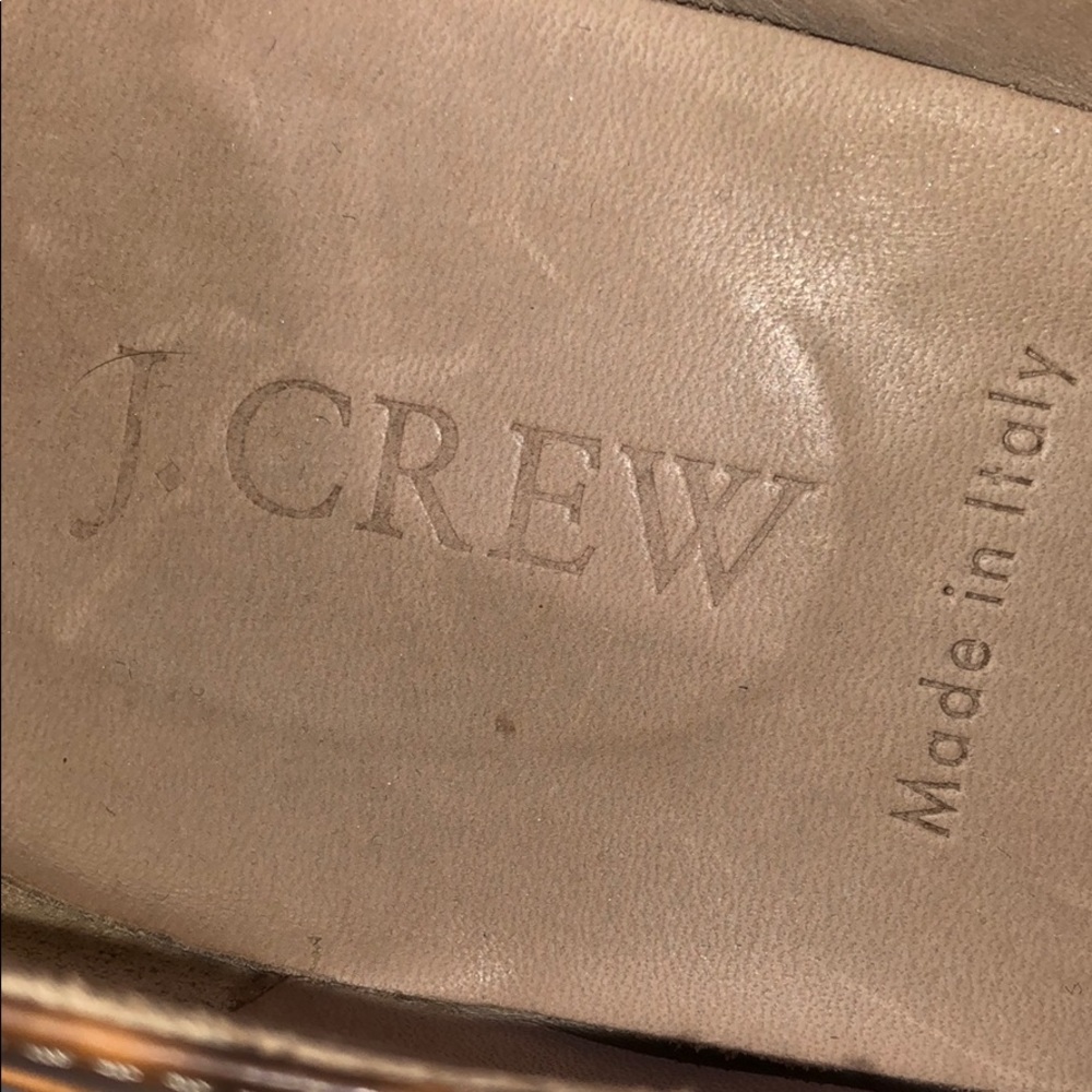 J. Crew Eddie Patent Leather Leopard Oxfords - Picture 2 of 11